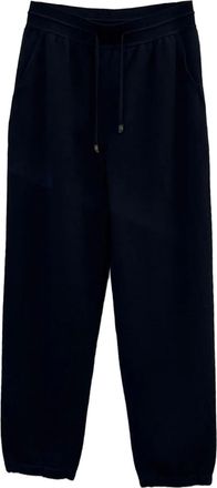 Loro Piana Merano trainingsbroek met trekkoord - Blauw