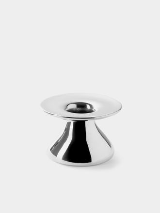 San Lorenzo 1993 Afra and Tobia Scarpa Pure Silver Vase (4in/10cm)