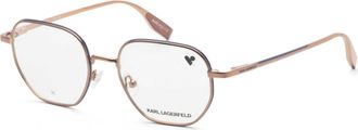 Karl Lagerfeld Mens 50 mm Brown Opticals