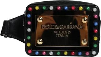 Dolce & Gabbana Pre-owned Leather crossbody-bags - Dames - Vintage Heuptassen - Veelkleurig - ONE Size - Leer - Vintage