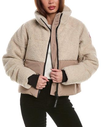 Canada Goose Elora Wool-Blend Puffer Jacket