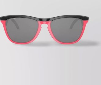 Oakley curved arms two-tone frame sunglasses