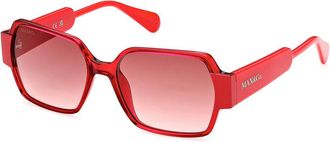 Max & Co. MO0051 66T Womens Sunglasses Red Size 54