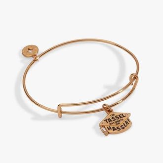 Alex and Ani The Tassel Was Worth The Hassle Charm Bangle in Gold at Nordstrom
