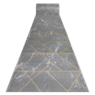 RugsX RugsX Exclusive Emerald Runner in Grey | Size: 80 cm x 280 cm