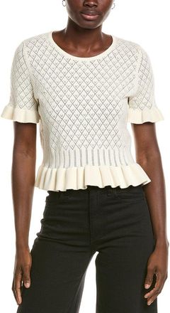 CeCe by Cynthia Steffe Cece Pointelle Sweater