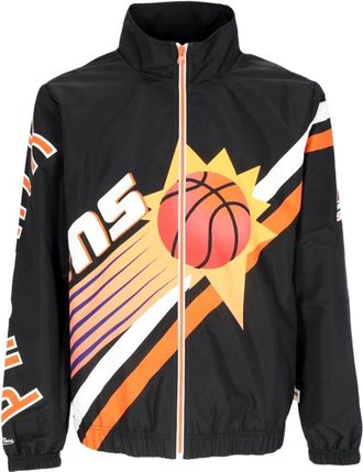 Mitchell & Ness NBA Phoenix Suns Windbreaker Jas - Heren - Fitness - Zwart - S - Polyester - Fitness