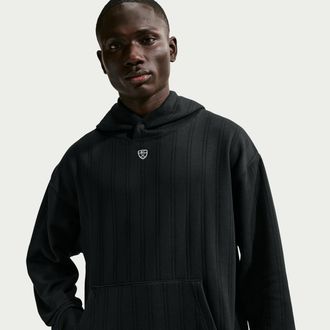 Nike Mens Fairway Fresh Therma-FIT Oversized Golf Hoodie in Black | IB0297-010