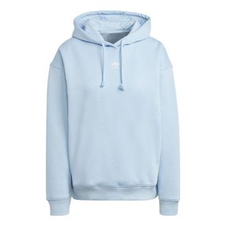 adidas (WMNS) adidas Logo Hoodie Baby Blue IK7690