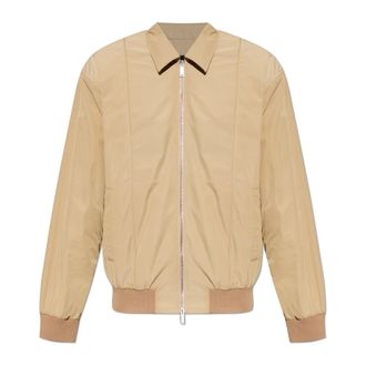 Dsquared2 Bomber Jackets, male, Beige, Size: 2XL Bomber Jacket