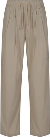 Herno Wide Broeken - Dames - Wijde Broeken - Beige - S - Broeken