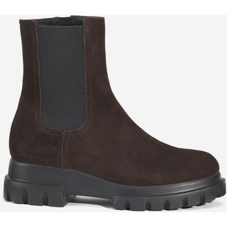 AGL Chunky Beat Water-resistant suede ankle boot in Testa Di Moro at Nordstrom, Size 40.5