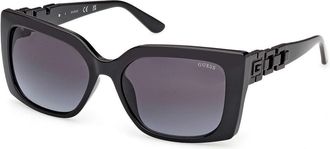 Guess GU00265-H 01B Womens Sunglasses Black Size 55