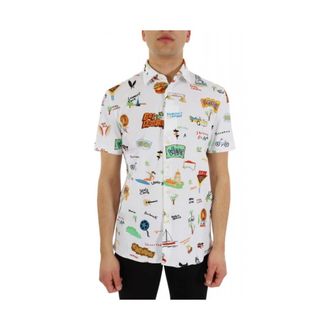 Baldessarini Overhemden, Heren, Veelkleurig, L, Bld-Billy Short Sleeve Shirt