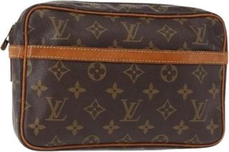 Louis Vuitton Pre-owned Clutches, female, Brown, Size: ONE SIZE Pre-owned Vintage Clutch