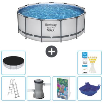 Bestway Piscina Bestway Steel Pro Max Redonda - 427x84 Cm - 7-piezas S662