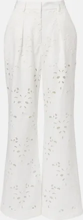 Rebecca Vallance Artesan broderie anglaise flared pants