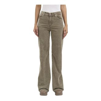 Dondup Pantalone a Costa Amber - - Trousers - Donna - Verde - W25
