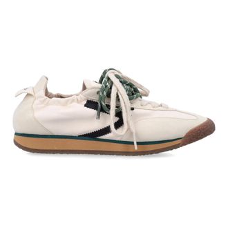 Puraai Schoenen, Dames, Wit, 39 EU, Katoen, 6.02 Panther Sneakers