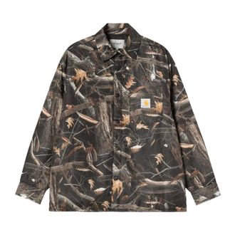 Carhartt Work in Progress Giacca-camicia Kandler - Heren - Jassen - Veelkleurig - Maat: L Katoen