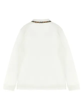 Burberry Johane Polo Shirt - White