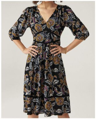 BA&SH Vienne Dress In Noir