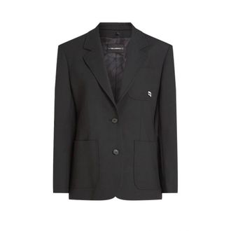 Karl Lagerfeld Mujer, Chaquetas, Negro, Talla: M