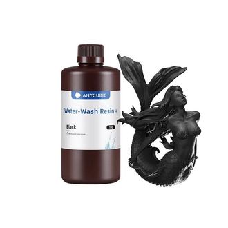 OEM Resina Para Impresi&oacute;n 3d, Bajo Olor, Alta Precisi&oacute;n, 1 Kg Negro