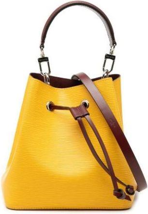Louis Vuitton Pre-owned Bucket Bags, female, Yellow, Size: ONE SIZE Pre-owned Neo Noe