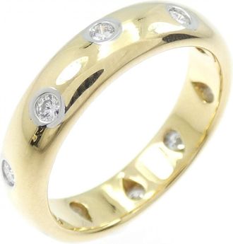 Tiffany & Co. Yellow Gold (18K) Platinum 950 Band Ring (Pre-Owned)