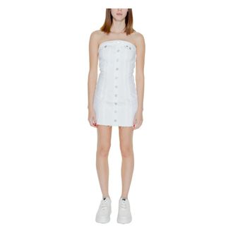 Tommy Jeans Mujer, Vestidos, Blanco, Talla: M