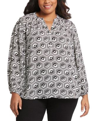 NYDJ Nydj Popover Blouse