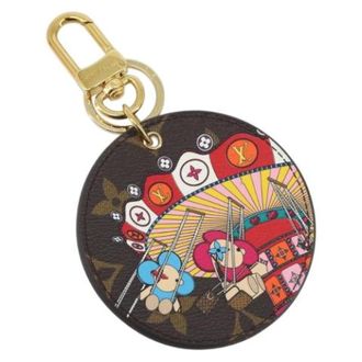 Louis Vuitton Pre-owned Accessories, female, Multicolor, Size: ONE SIZE Pre-owned Canvas Key-holder Charm