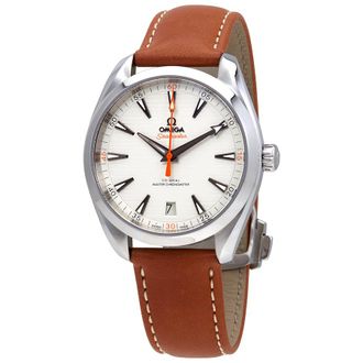 Omega Pre-owned Omega Seamaster Aqua Terra Silver Dial Mens Watch 220.12.41.21.02.001