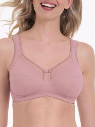 Anita Womens Clara Comfort Soft Bra - Pink polyamide - Size 34F