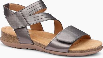 Hotter Womens Ruen Womens Sandals - Silver - Size: 4.5