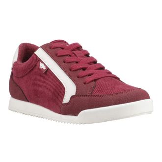 Rocket Dog Dames/Dames Bolt Corduroy Trainers (Bourgondië)
