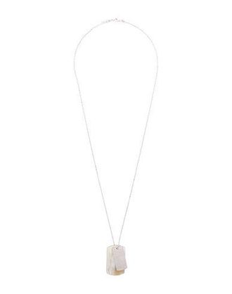ネックレス・ペンダント BRUNELLO CUCINELLI SILVER NECKLACE BRUNELLO CUCINELLI Beaded silver necklace | NET-A-PORTER