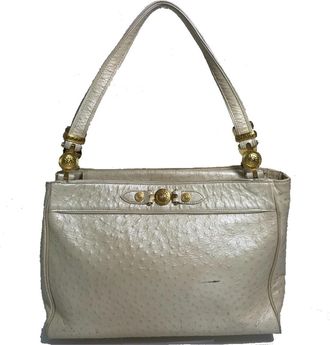 Versace Leather Shoulder Bag (Pre-Owned)