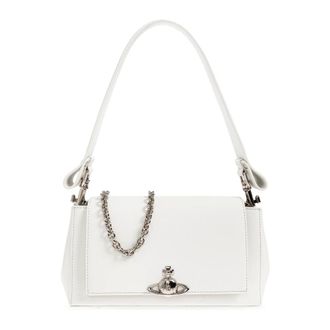 Vivienne Westwood Shoulder Bags, female, White, Size: ONE SIZE Hazel Medium Bag