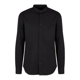 A|X Armani Exchange Camicia - Heren - Casual Overhemden - Zwart - XS - Overhemden