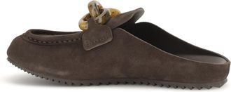 Pedro Garcia Womens Mules Bilma Brown Castoro-Tortoise Sandal