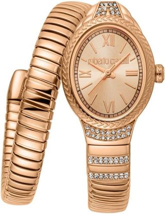 Roberto Cavalli Marea Rose Gold-tone Dial Ladies Watch RC5L151M0055