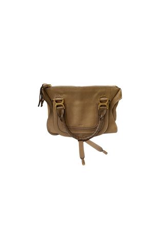 Chlo&eacute; Tan Leather Marcie Bag