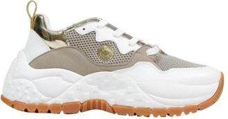 A|X Armani Exchange Lace-Up Polyurethaan Sneakers - Dames - Sneakers - Wit - 38 1/2 EU - Schoenen