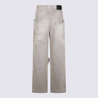 The Attico Womens Jeans Vintage Grey _co