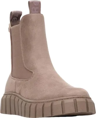 Refresh Schoenen, Dames, Beige, 41 EU, Su&egrave;de, Enkellaars 17308803