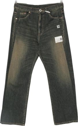 Miharayasuhiro Logo-patch Buttoned Jeans