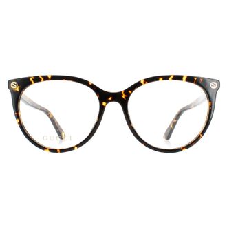 Gucci Round Womens Havana GG0093O - Brown - One Size