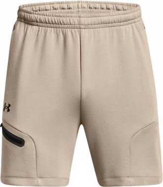 Under Armour Mens Unstoppable Fleece Shorts In 203-Brown